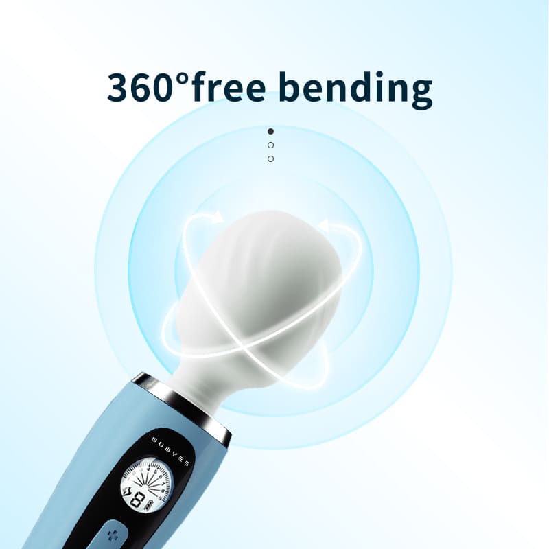 OYE-058 AV Magic Wand 9 Modes Vibrator & Heating Fuction