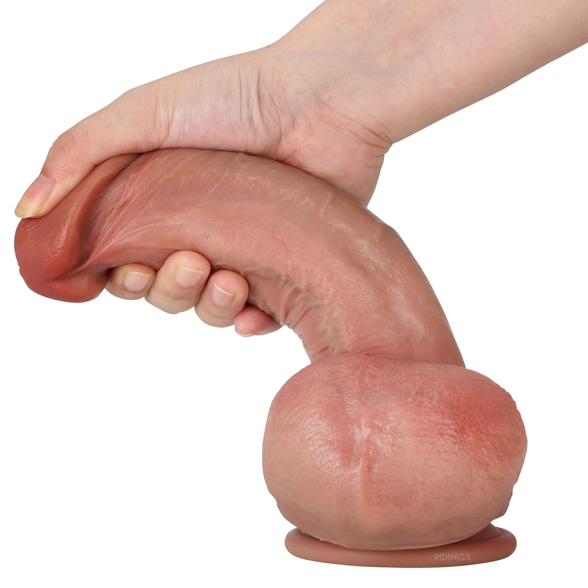 Bunny 9 inch Most Realistic Dildo Real Glan Lifelike Vein Dildo