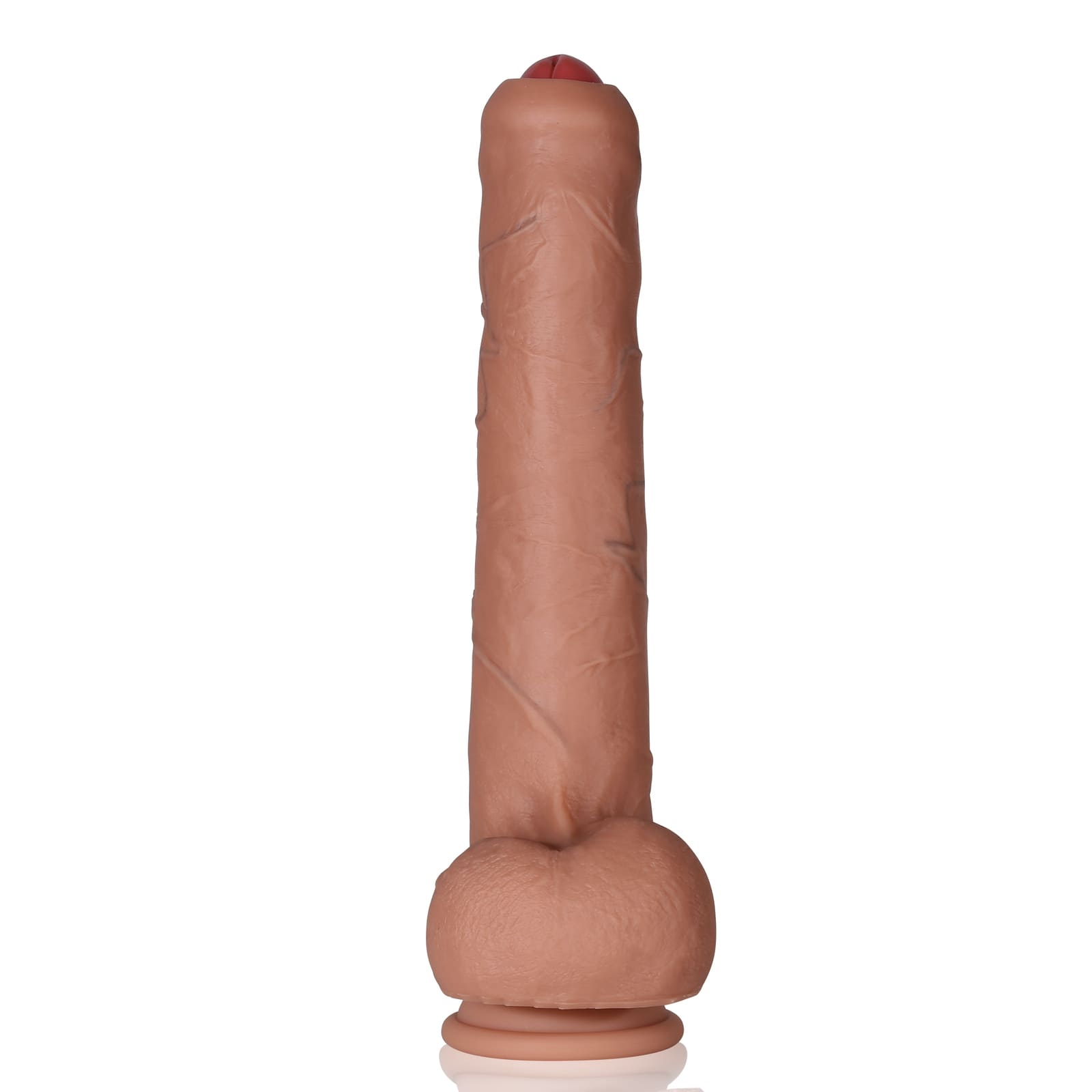 Diego 11in Huge Foreskin Sliding Skin Life Like Dildo Uncut Dildo