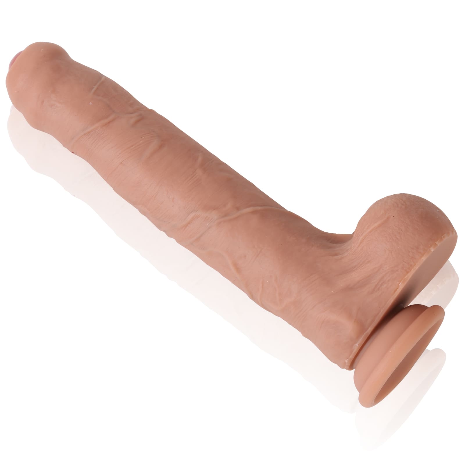 Diego 11in Huge Foreskin Sliding Skin Life Like Dildo Uncut Dildo