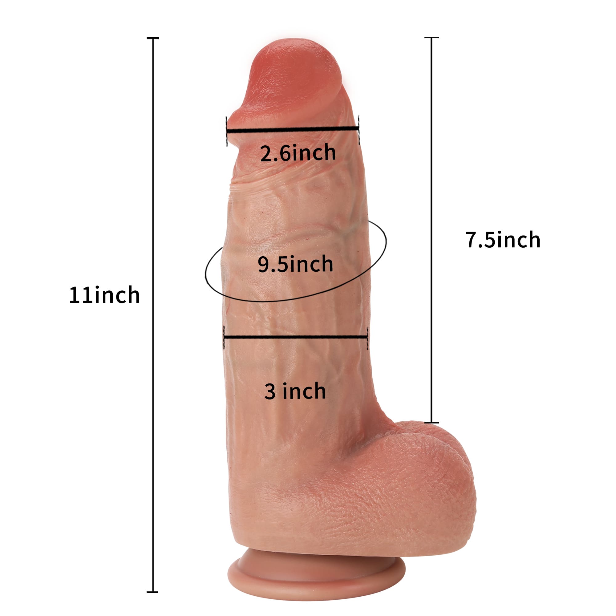Dr Smash Most Realistic Dildo Ultra Girthy Super Huge Dildo