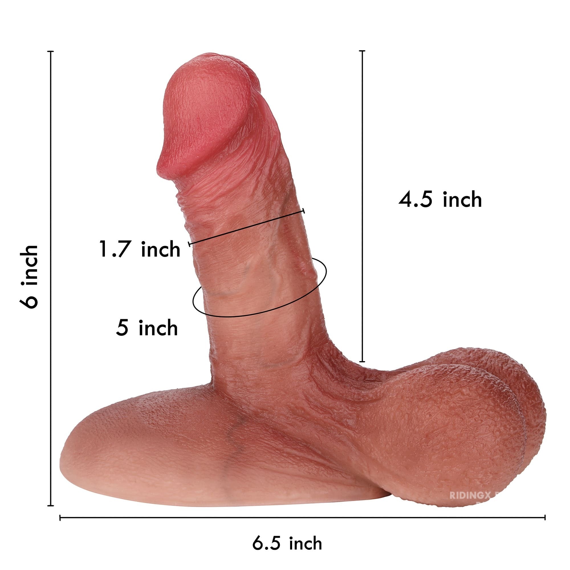 Hunny 6 in Ultra Real Skin Realistic Dildo & Real Feel Design