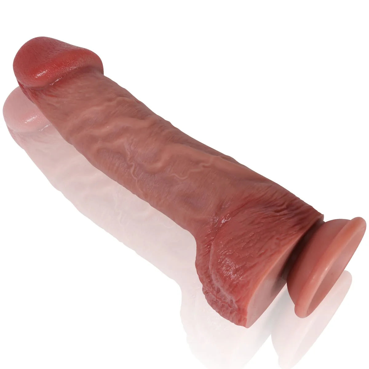 Gáby 9.6inch Black Thick Realistic Dildo Ultra Thick Big Anal Dildo