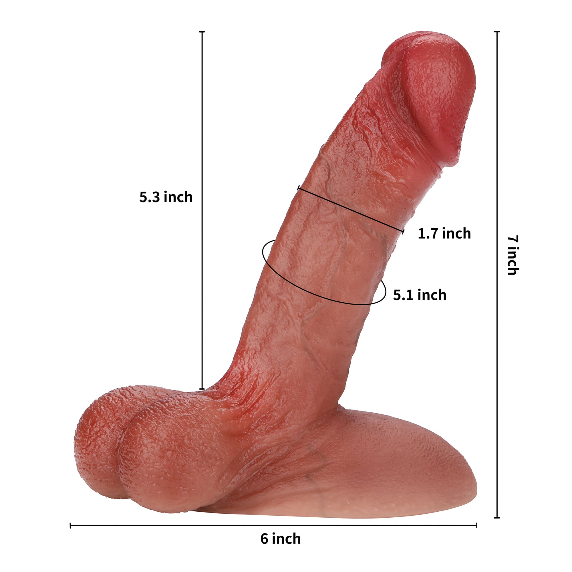 Javier 7 in Ultra Real Skin Realistic Dildo & Real Feel Design