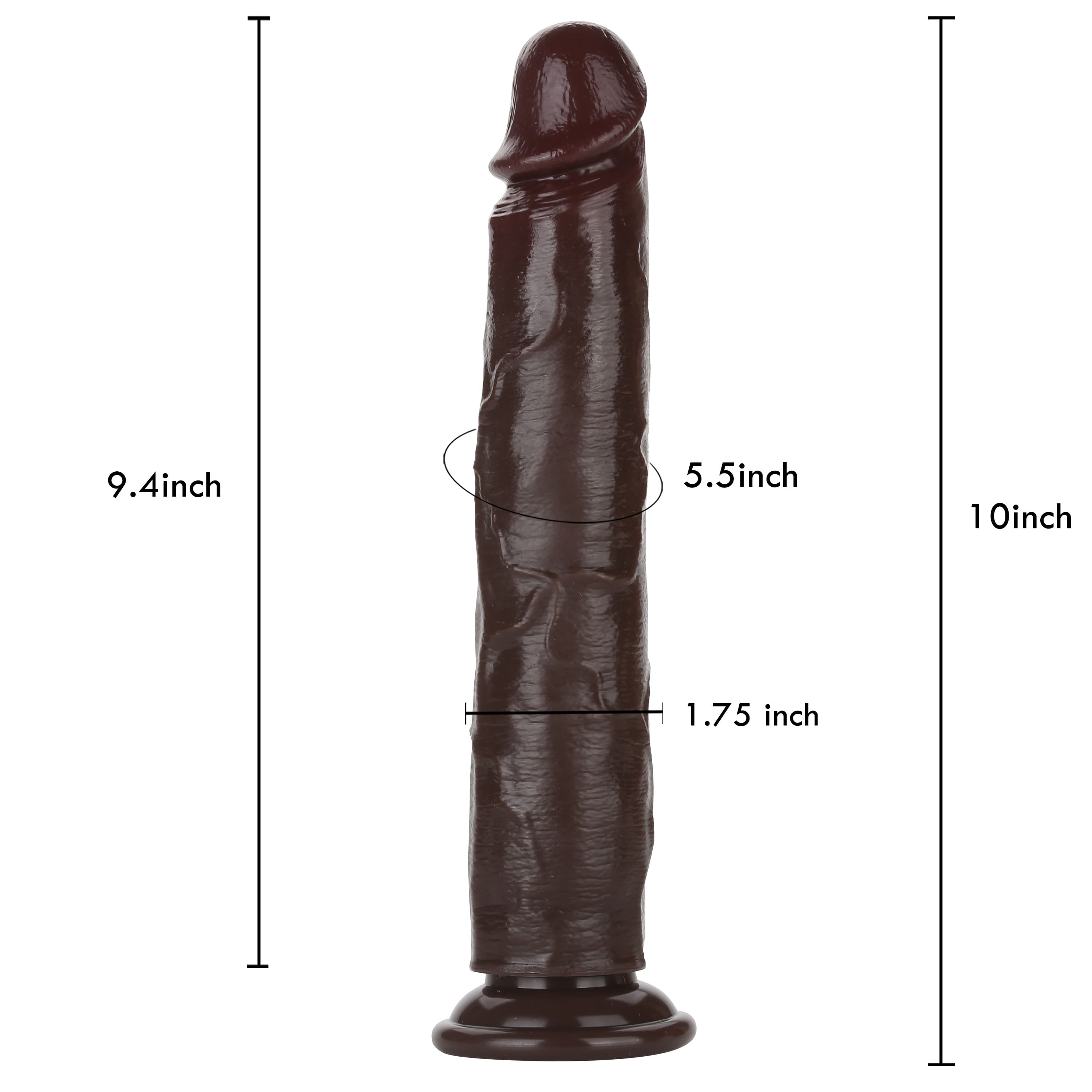 King Kong 10 inch Sliding Skin Lifelike Realistic Dildo & Real Skin