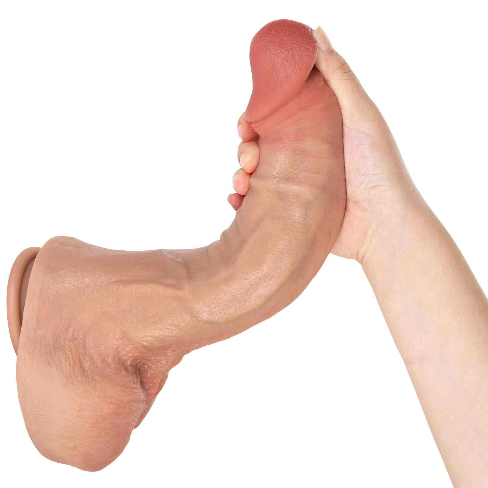 Leo 12 inch Most Realistic Dildo Huge Dildo With Keel