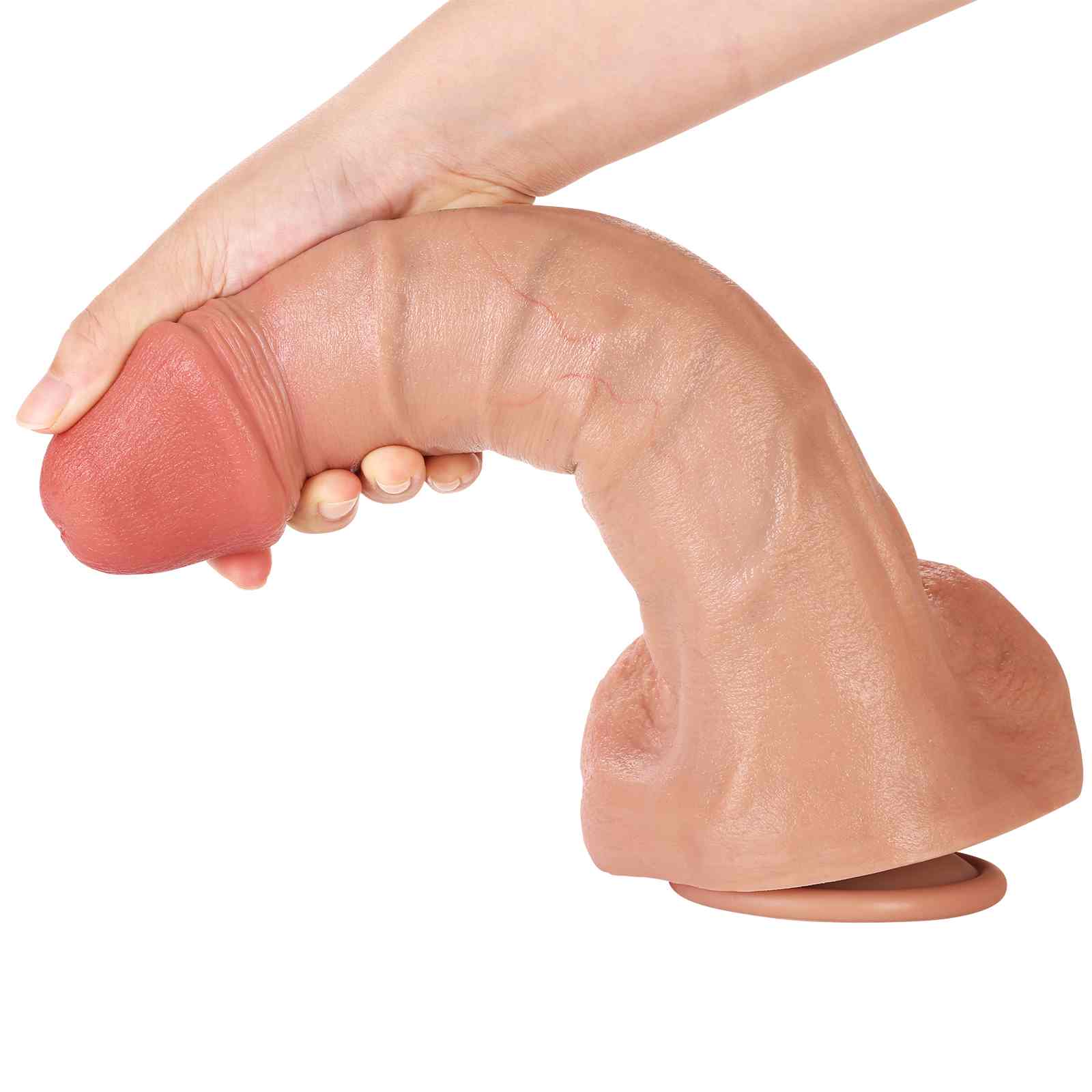 Leo 12 inch Most Realistic Dildo Huge Dildo With Keel