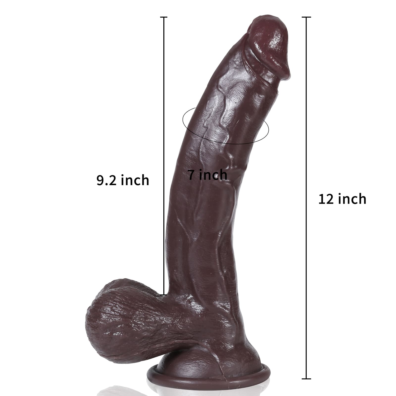 Liam Riley 12in Multi Density Ultra Realistic Huge Dildo With Big Ball