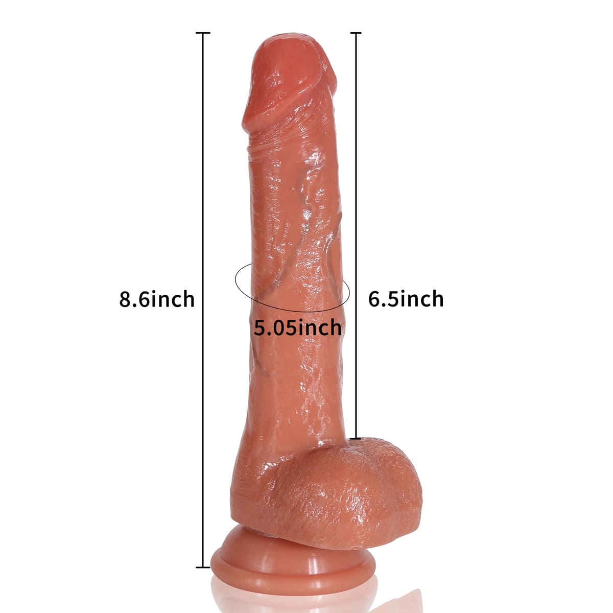 Shane Diesel 8.6 inch Remote Control 3 Modes Auto Realistic Pulsating Thrusting Dildo