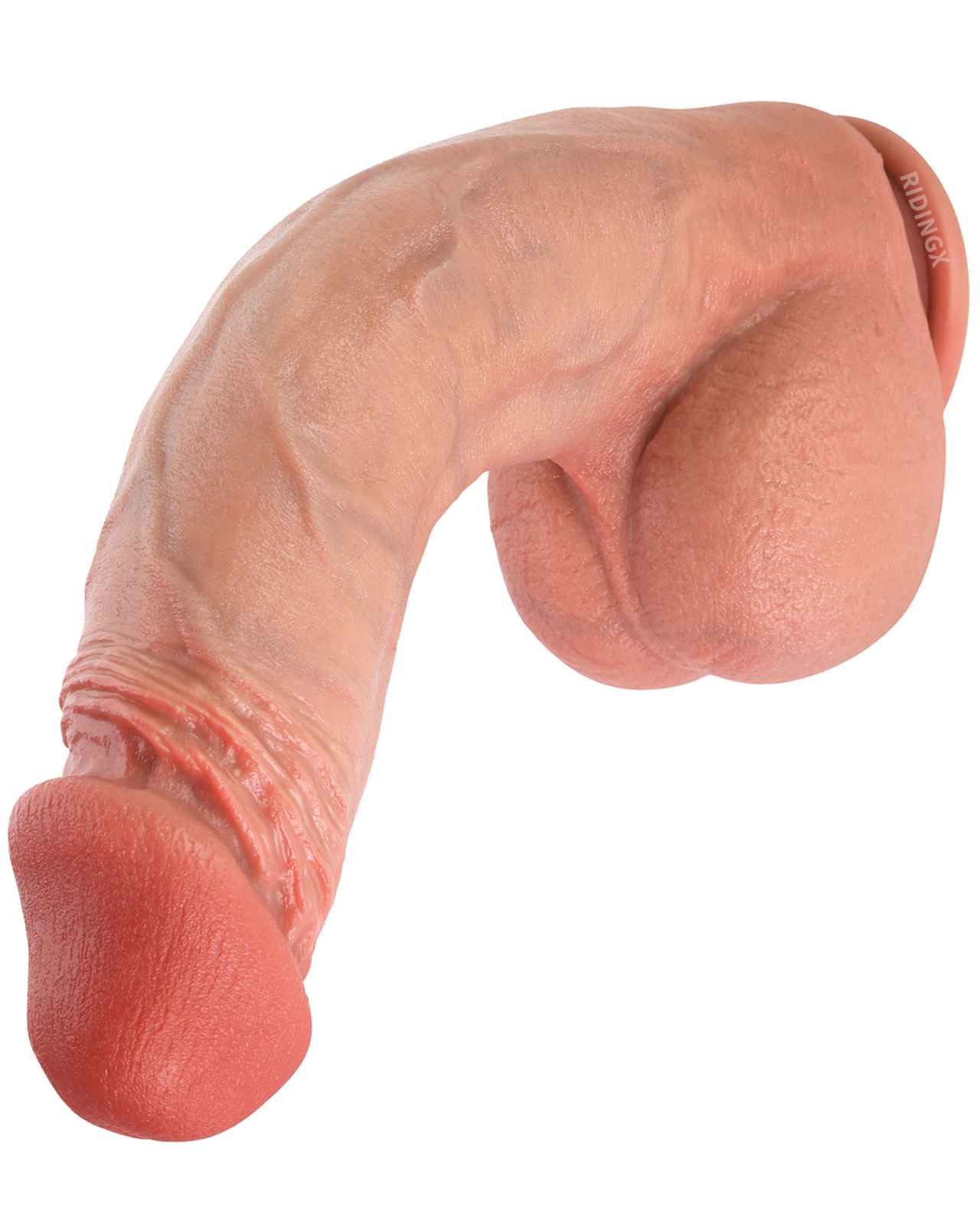 Roman 10 inch Ultra Realistic Real Skin Dildo With Keel