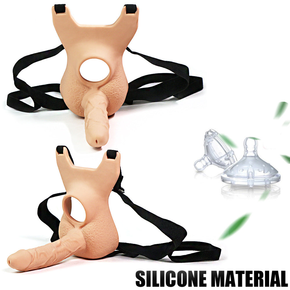 Strap-On Dual Insertion Vibrating Dildo Product display photo