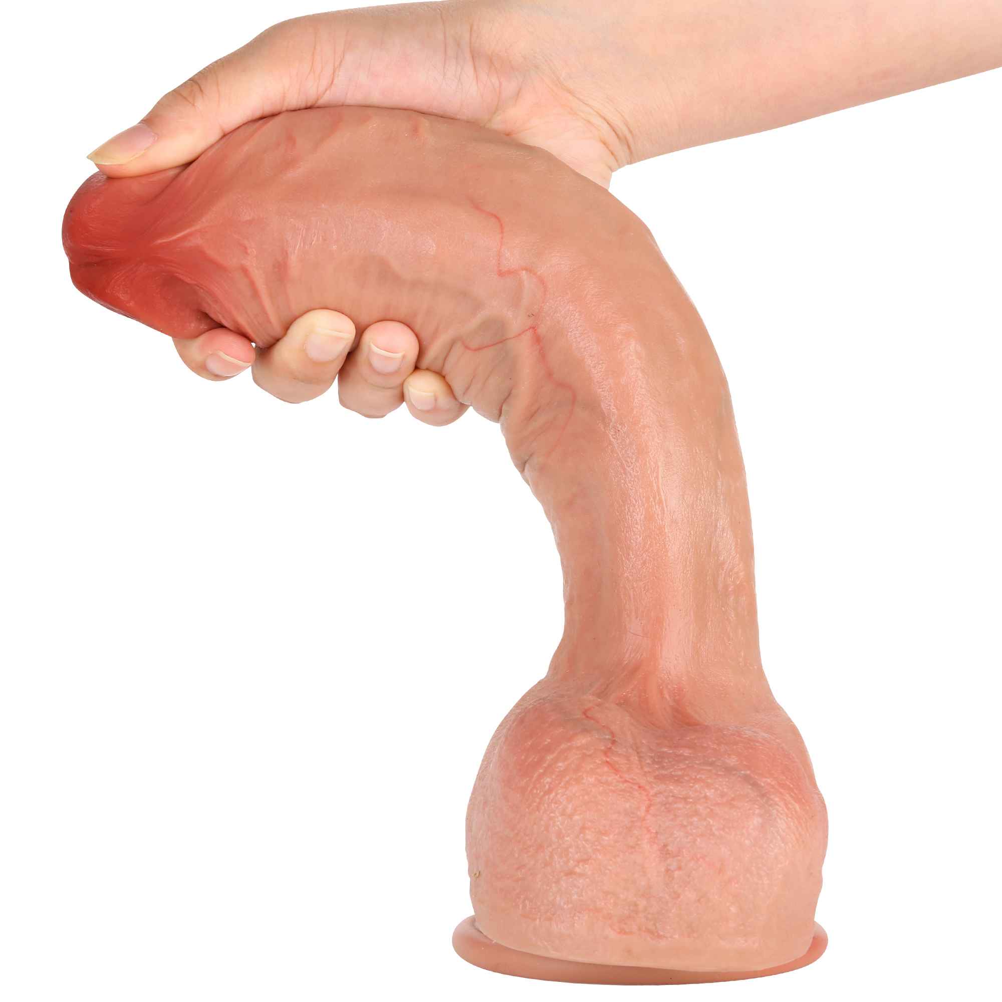 BadBoy 11 inch Ultra Realistic Dildo Real Glan Lifelike Skin Dildo