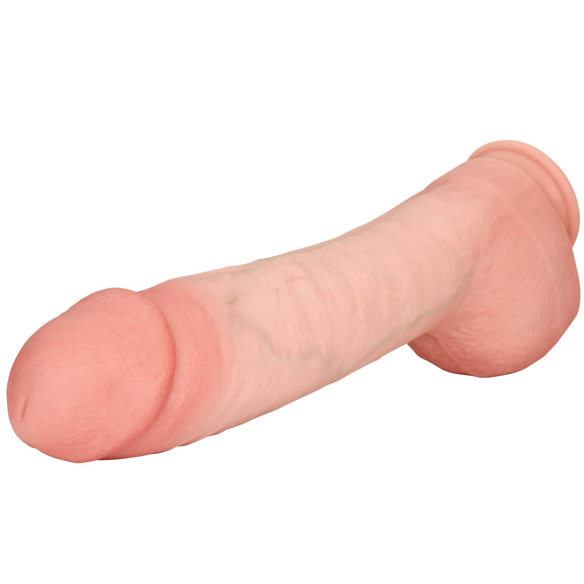 Rocket 13 inch Big Dual Density Silicone Real Skin Dildo