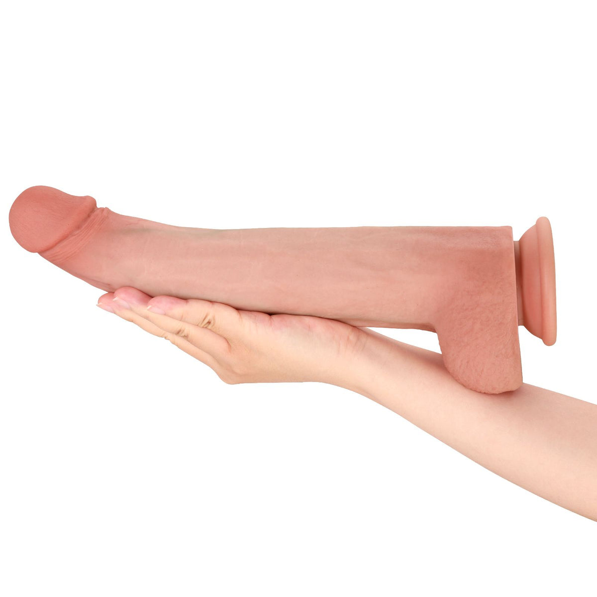 Miguel 12 Inch Ultra Realistic Skin Silicone Long Dildo