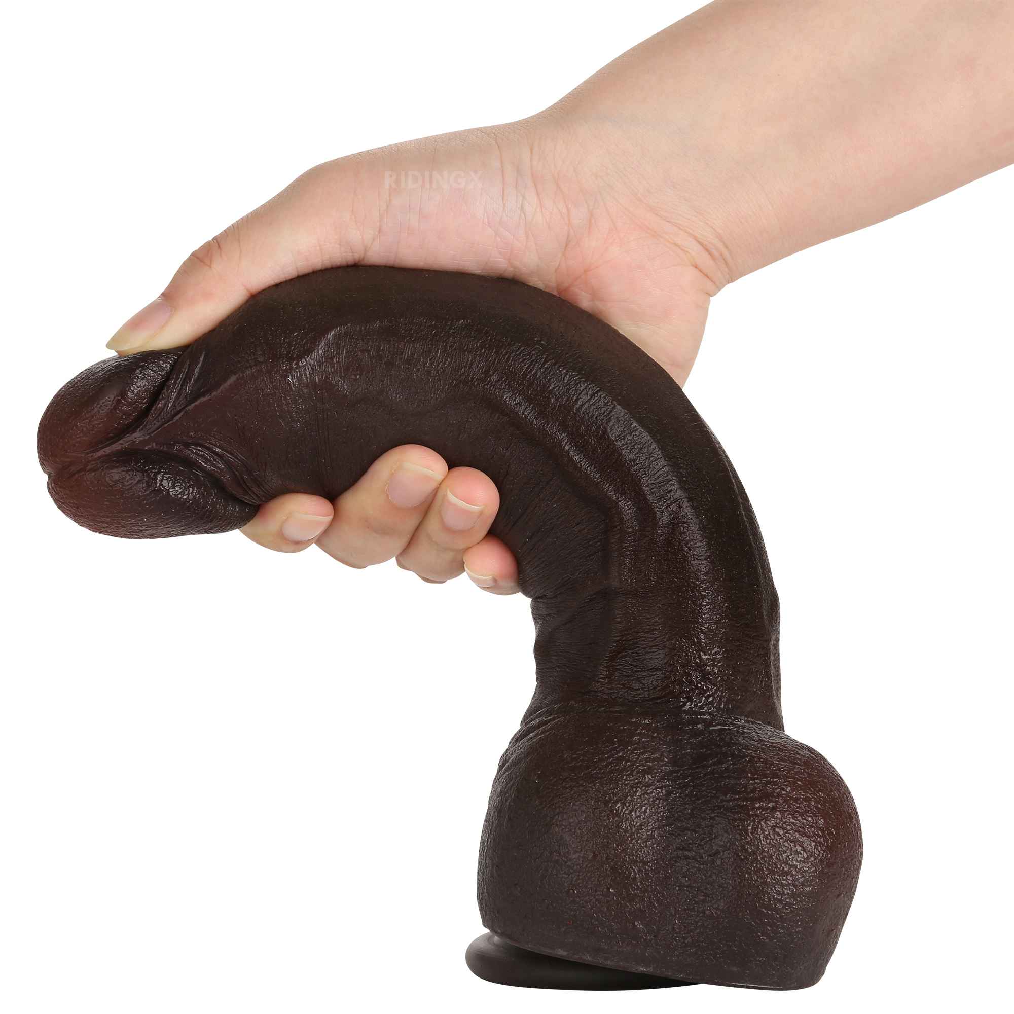 Mr.J 9 inch BBC Realistic Dildo Super Real Skin Lifelike Dildo