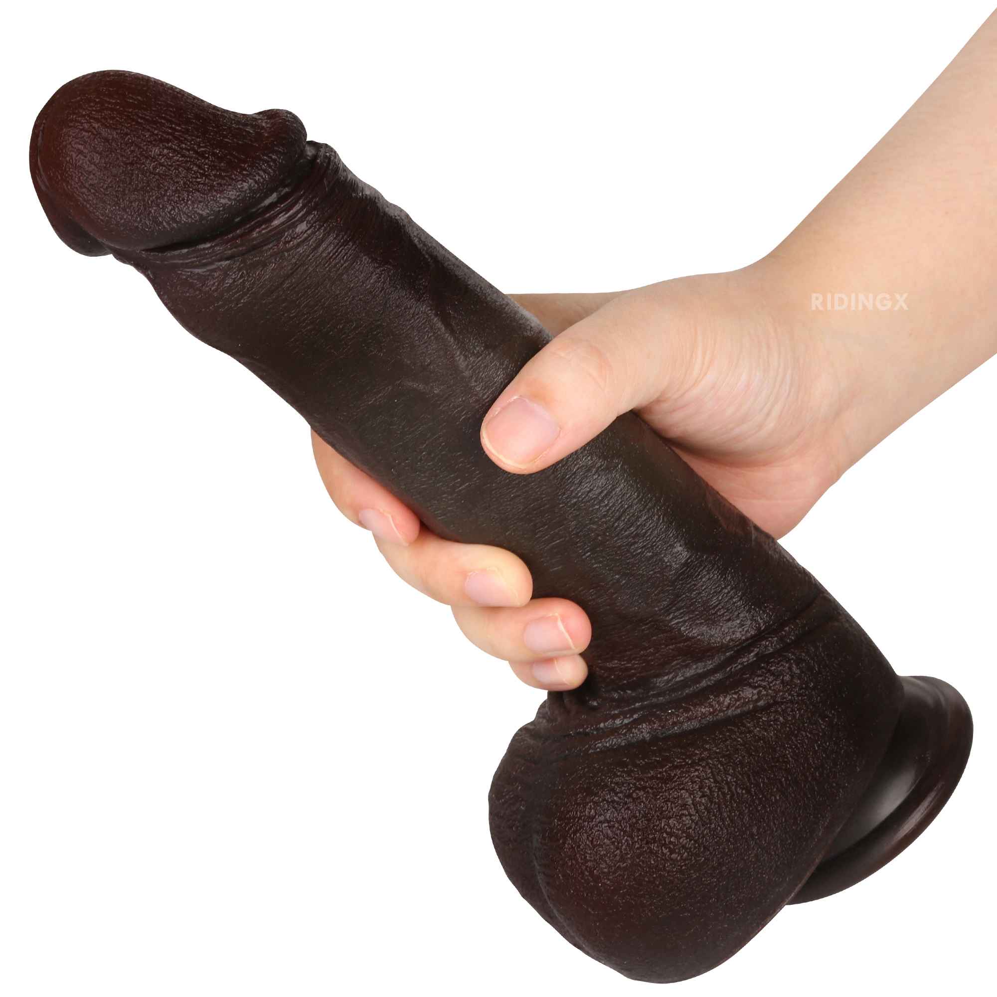 Mr.J 9 inch BBC Realistic Dildo Super Real Skin Lifelike Dildo