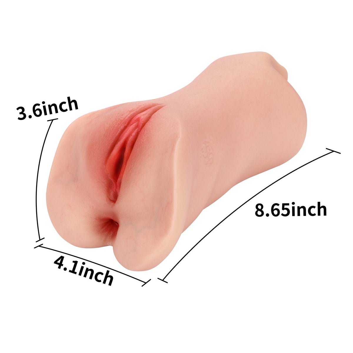 Hannah Realistic Pocket Pussy Ultra-Realistic Mouth Vagina & Anus Stroker