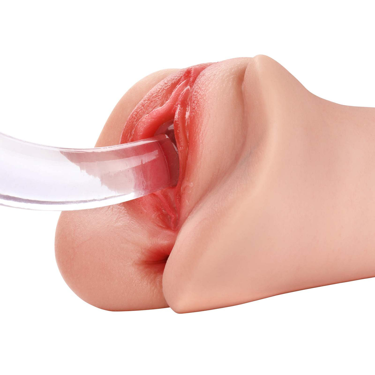 Rosie Ultra Real 2-in-1 Pocket Pussy – Dual Vagina & Anus Soft Silicone
