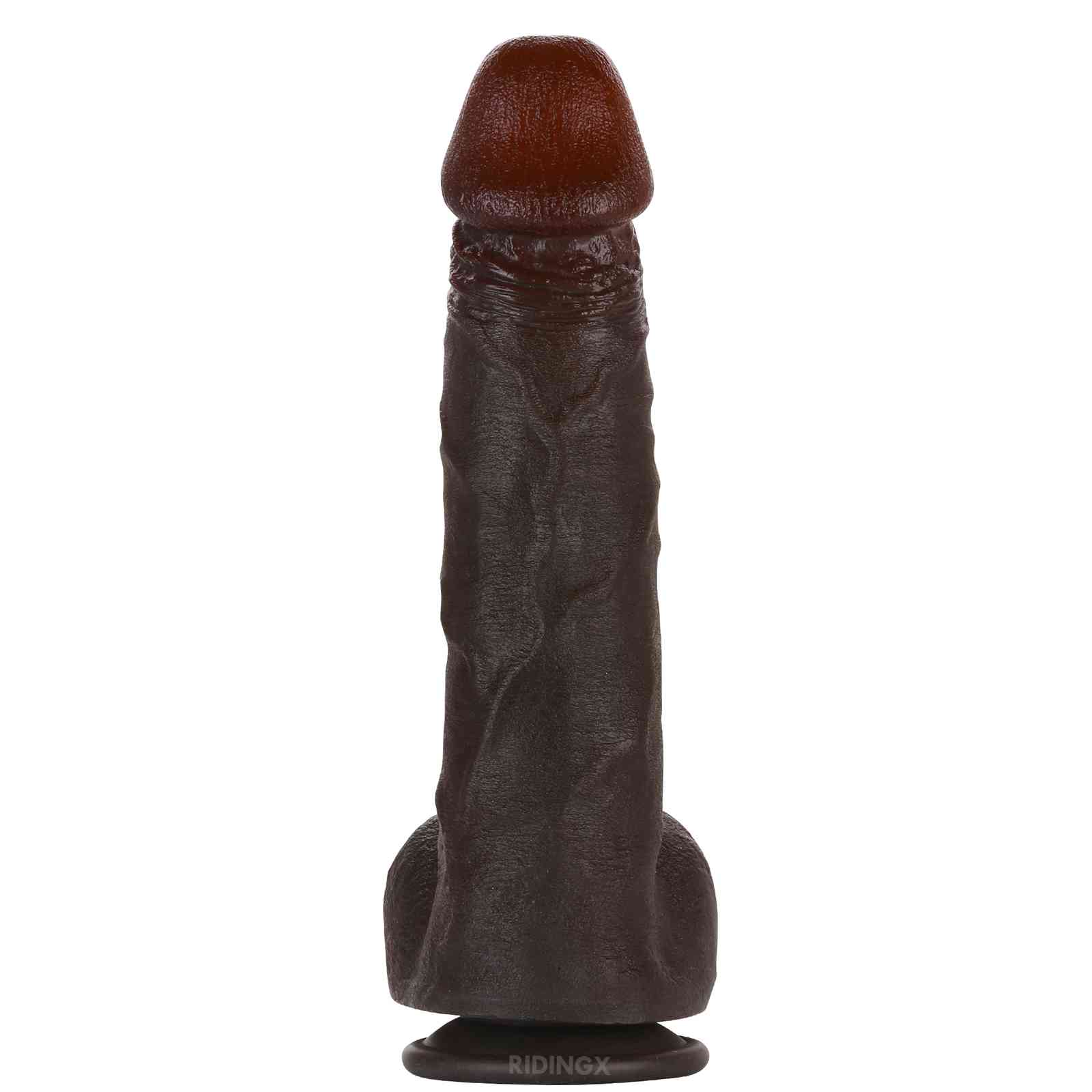 Roman 10 inch Ultra Realistic Real Skin Dildo With Keel
