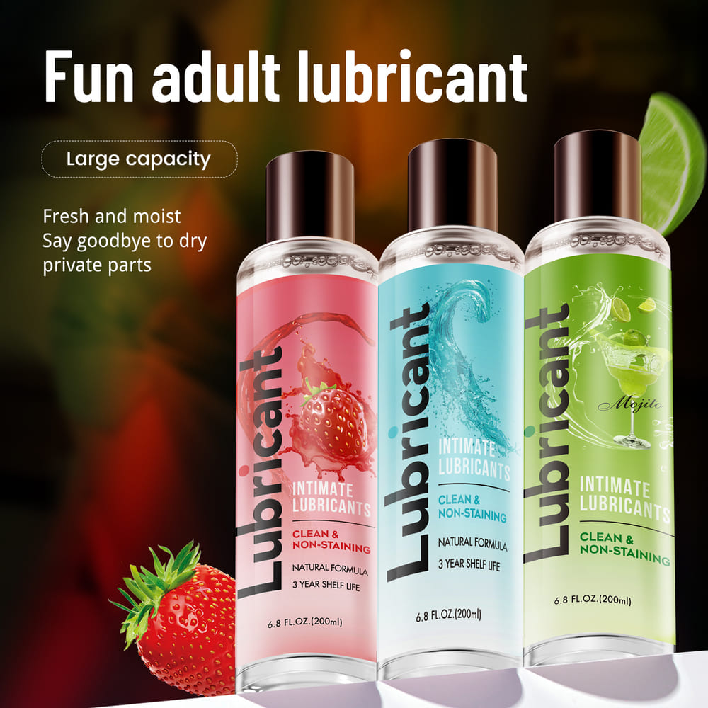 200ml Water Based Lube Lasts Long & Easy to Clean Sex Lube
