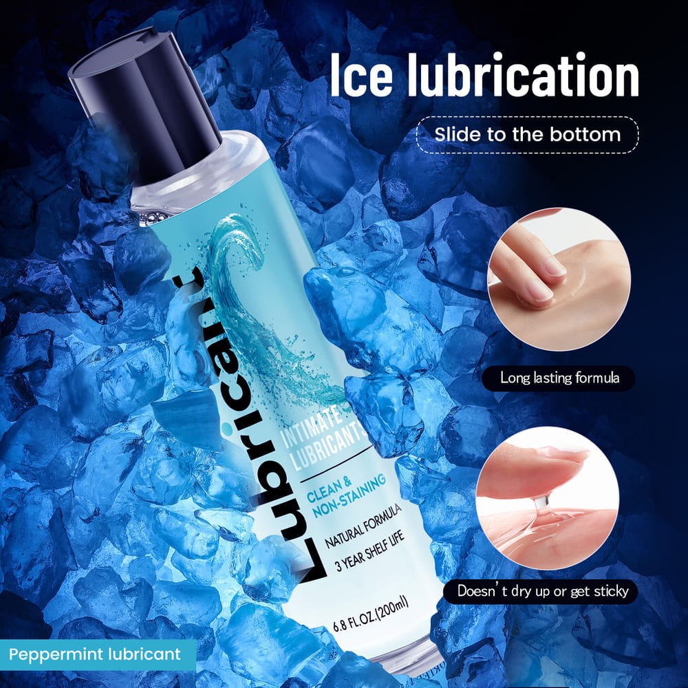 200ml Water Based Lube Lasts Long & Easy to Clean Sex Lube