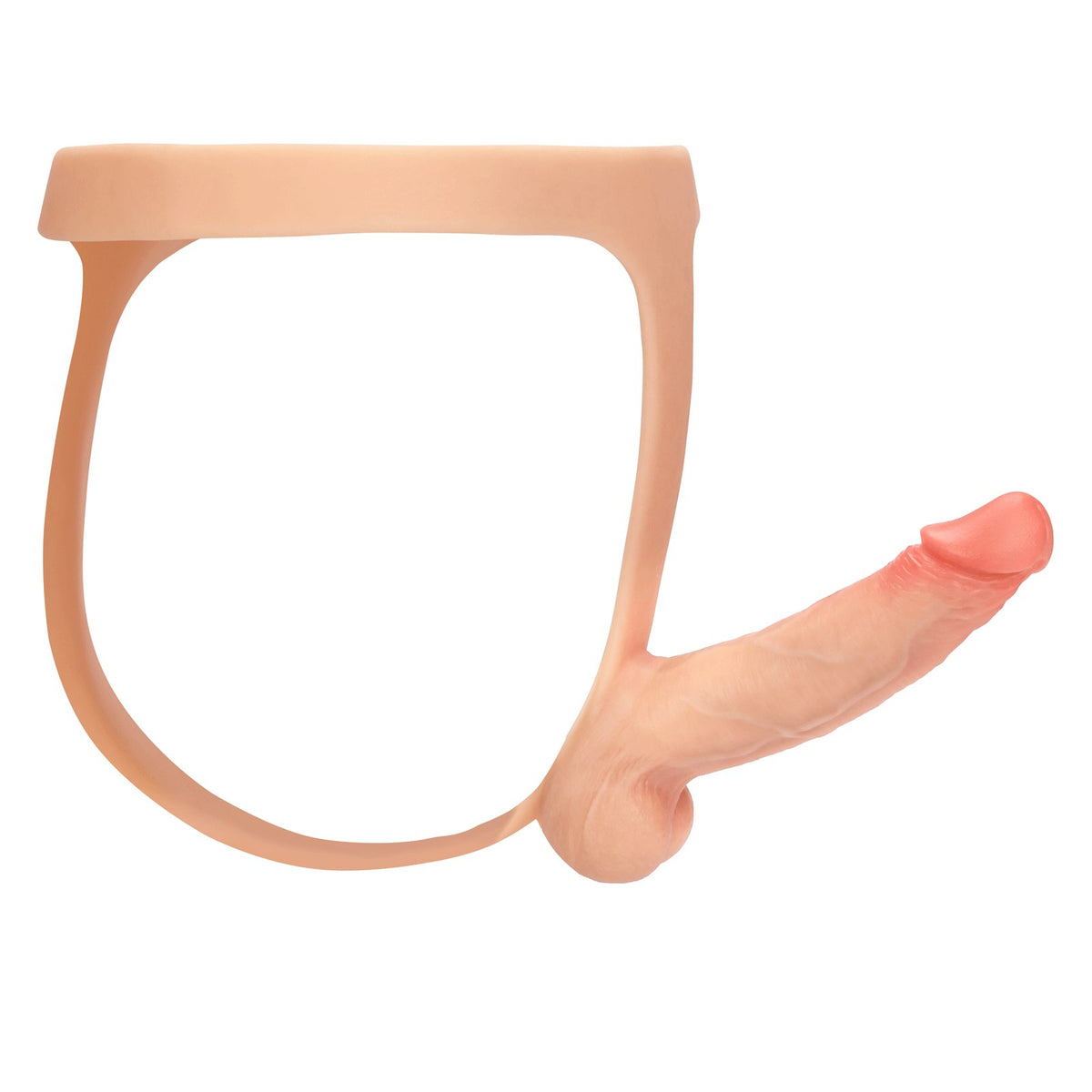 Teddy 6 inch Realistic Strap-On Dildo Flexible Wearable Dildo Looks Real Feels Real
