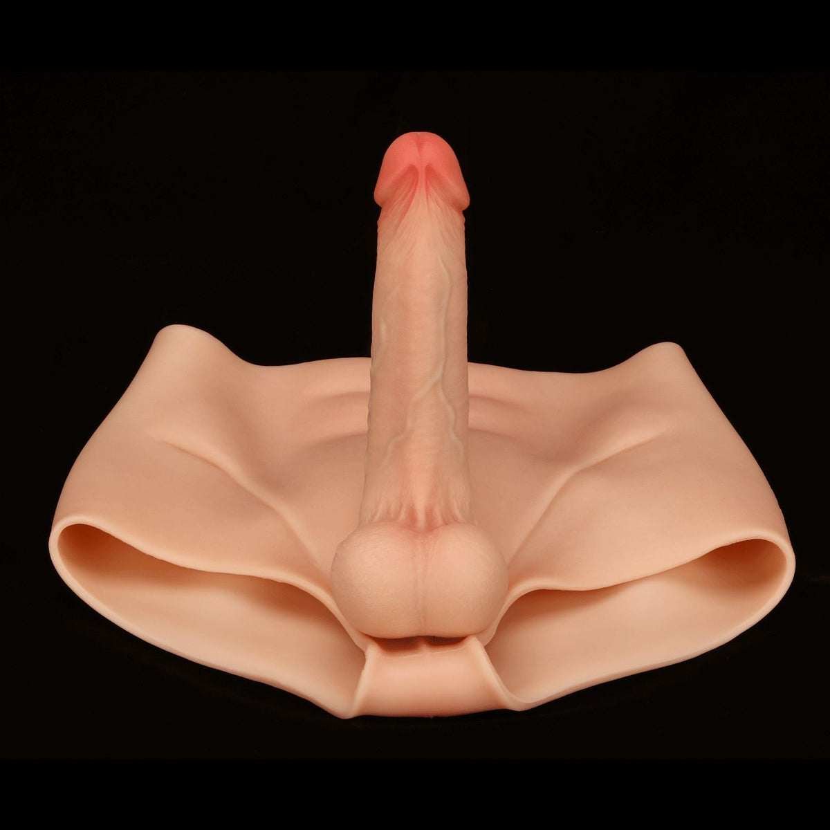 Edward 7 inch Realistic Strap-On Dildo Platinum Silicone Solid Dildo & Waterproof