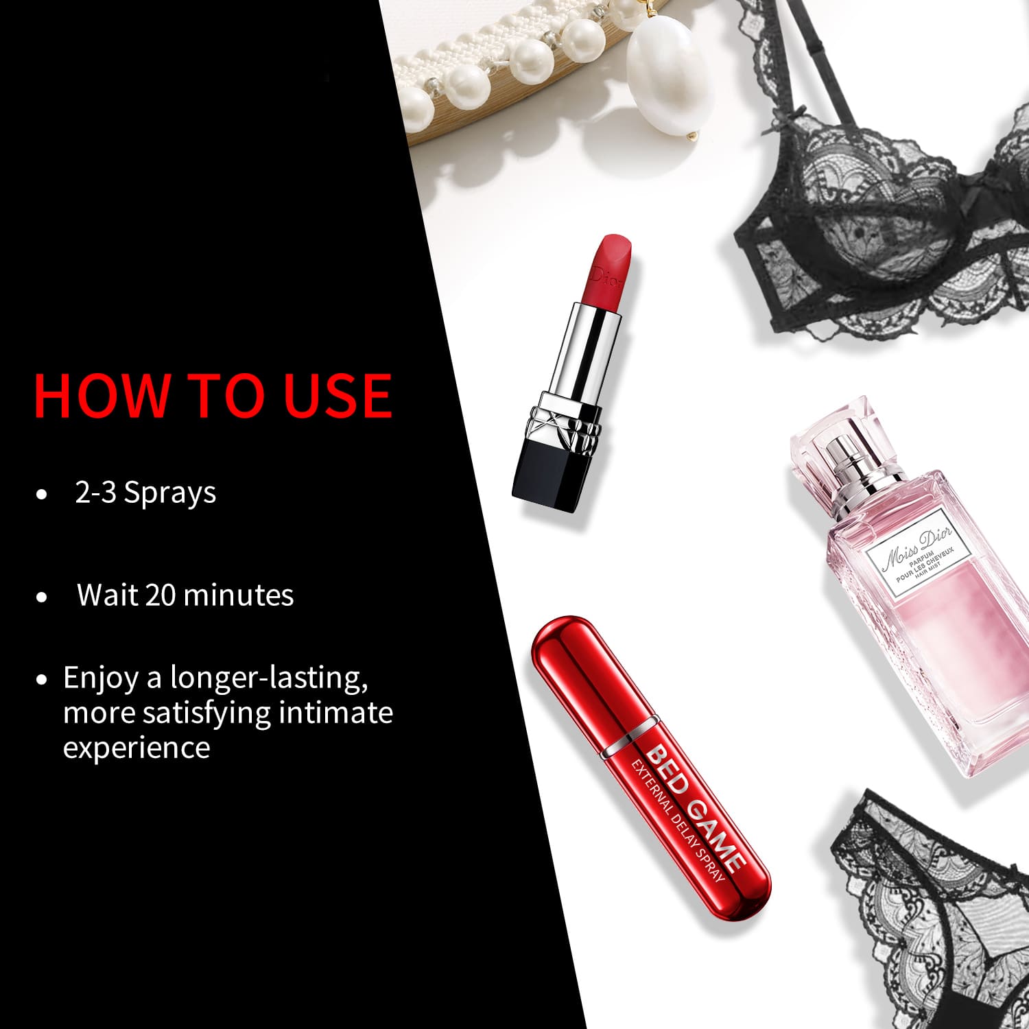 Duration Delay Spray, Numbing Climax Spray for Men & Desensitizing Spray, Climax Control