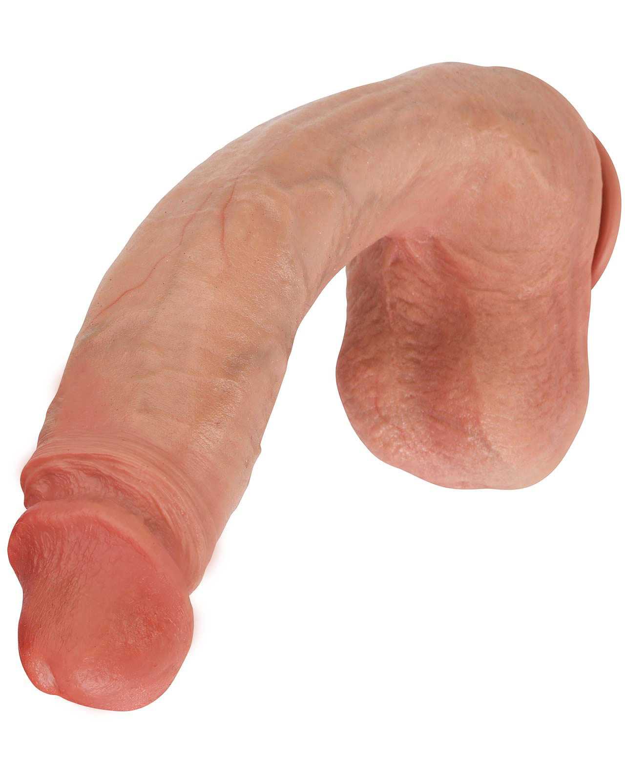 BadBoy 11 inch Ultra Realistic Dildo Real Glan Lifelike Skin Dildo