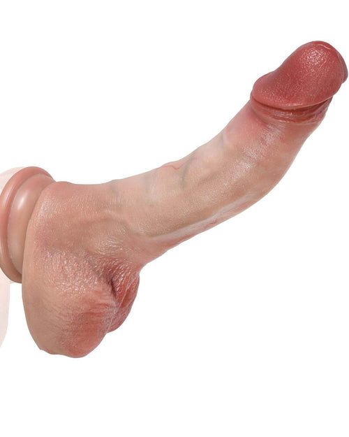 [BestSeller] Curvy 7.9 inch Flexible Hyper Realistic Dildo Movable Keel