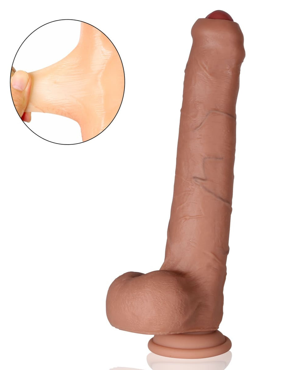 Diego 11inch Huge Foreskin Sliding Skin The Most Realistic Dildo