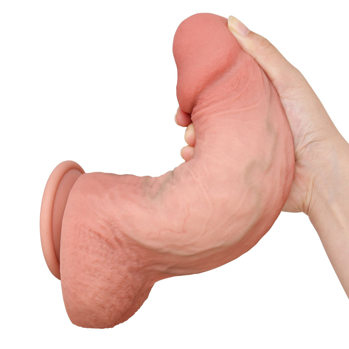 Emperor 9 Inch Realistic Soft Silicone Fat Thick Dildo