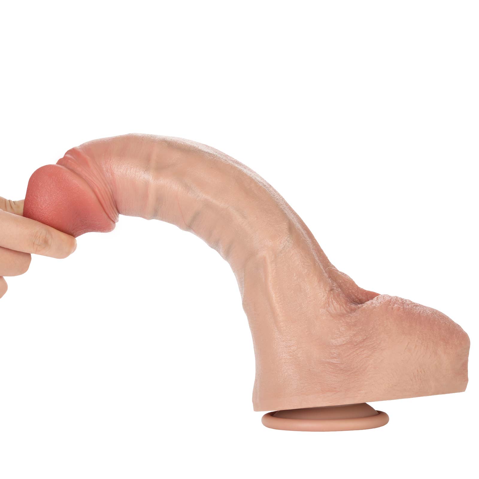 Leo 12 inch Most Realistic Dildo Huge Dildo With Keel