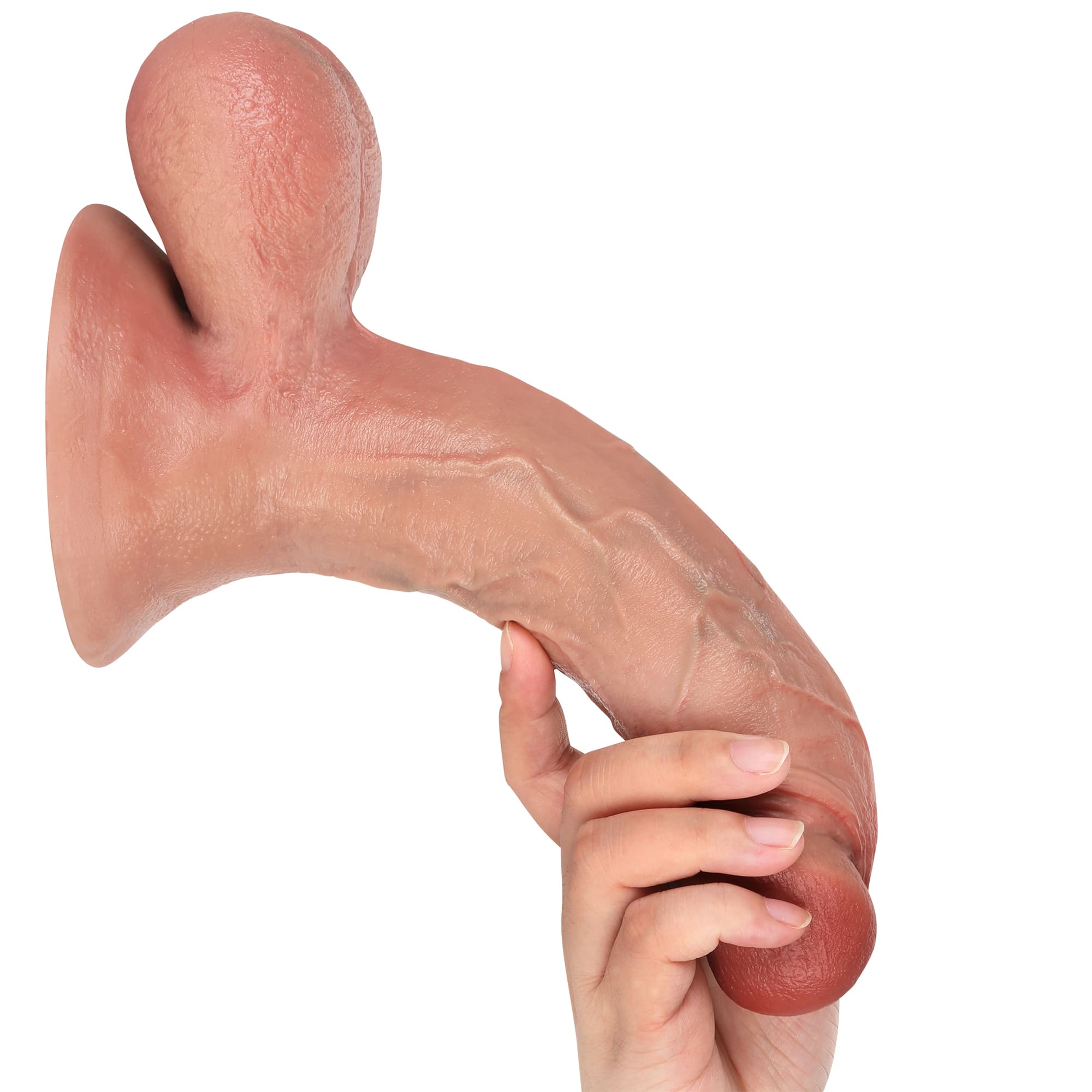 Ryder 9 inch Ultra Realistic Dildo Soft Real Skin With Keel & Big Ball