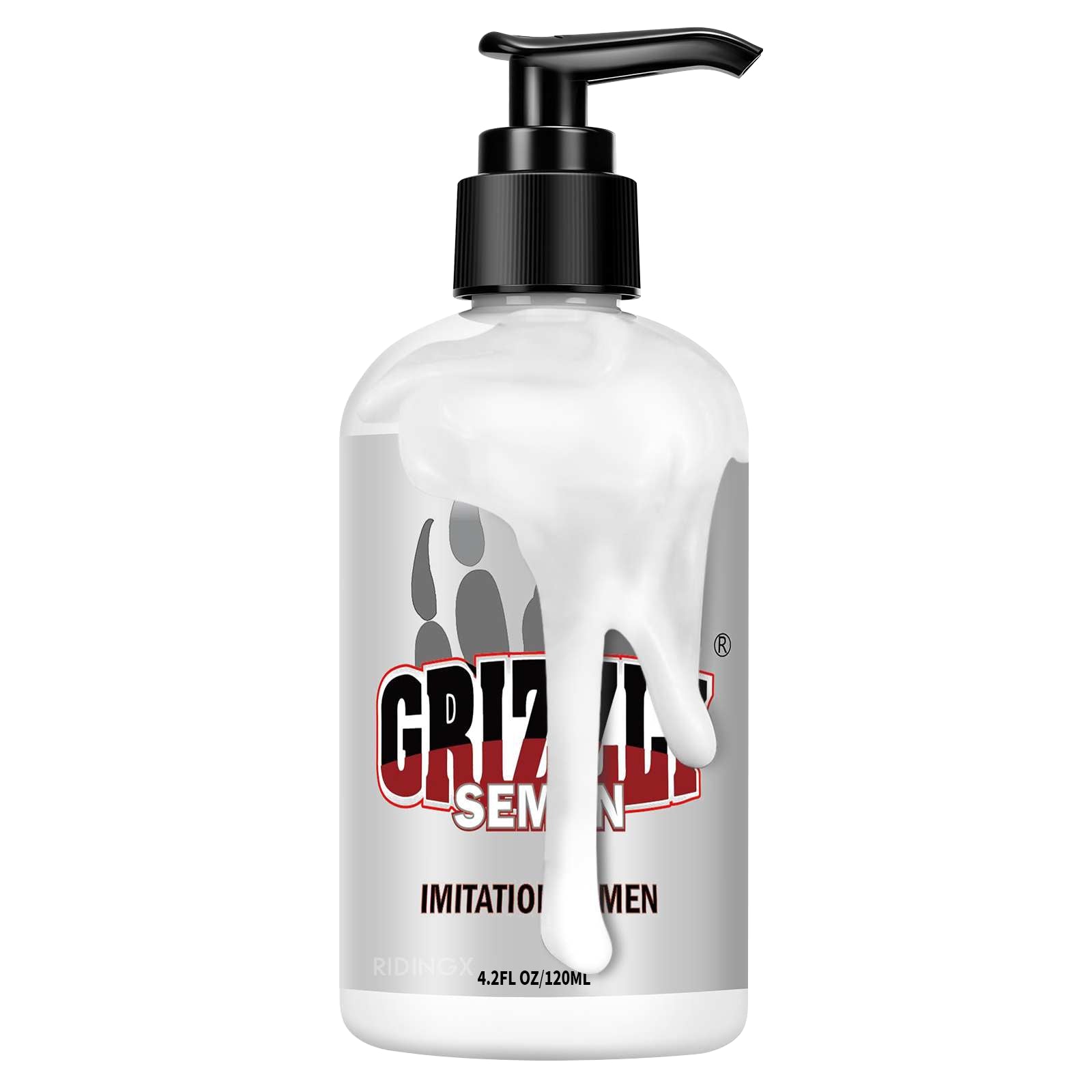 Creamy White Lubricant Water Based Lube Lasts Long Lube