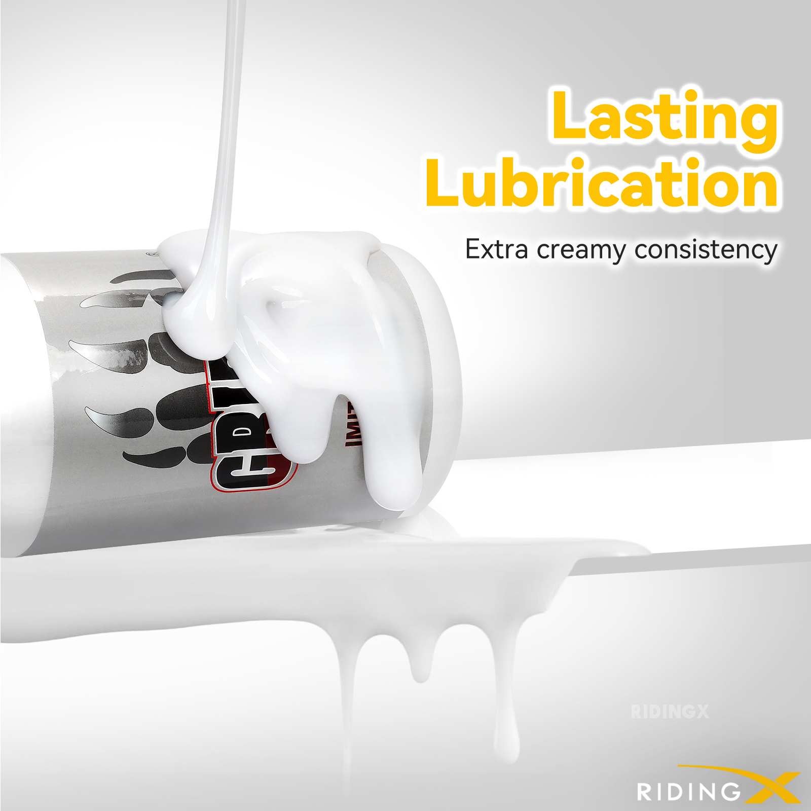 4-Pack Creamy White Lubricant Water Based Lube Realistic Cums Lasts Long Lube