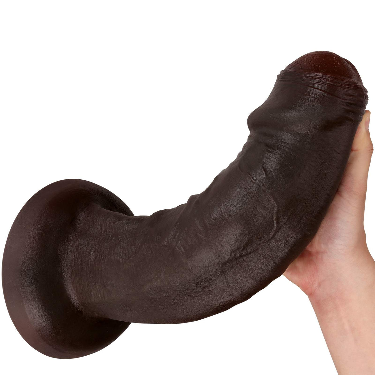 Giant 13 inch Ultra Huge Dildo Black Skin XL Dildo