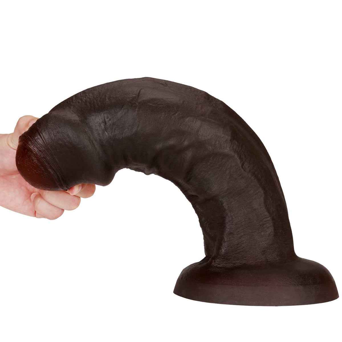 Giant 13 inch Ultra Huge Dildo Black Skin XL Dildo