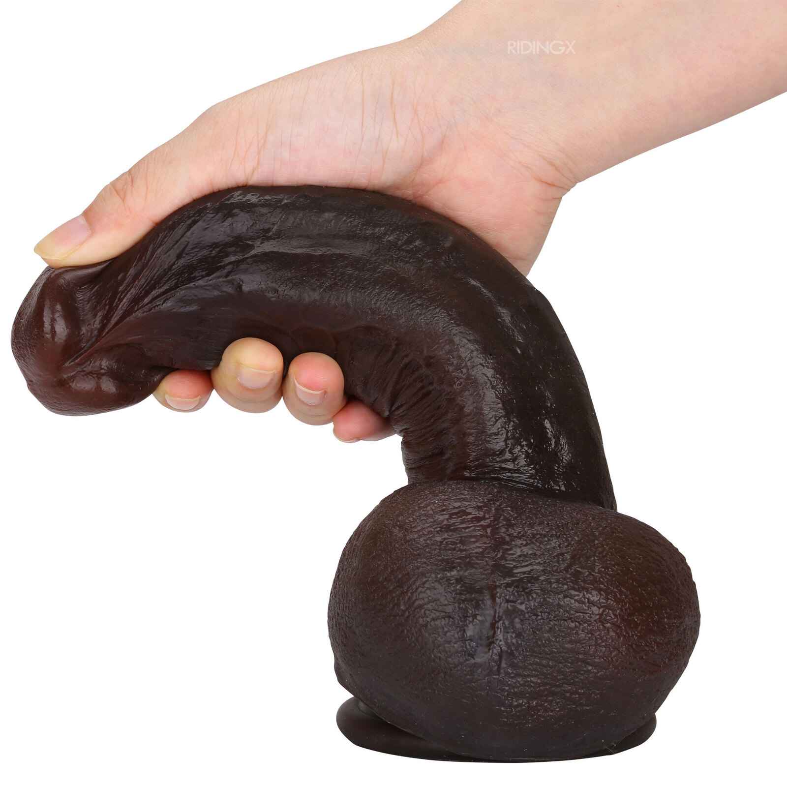 Bunny 9 inch BBC Realistic Dildo Real Glan Lifelike Skin Dildo