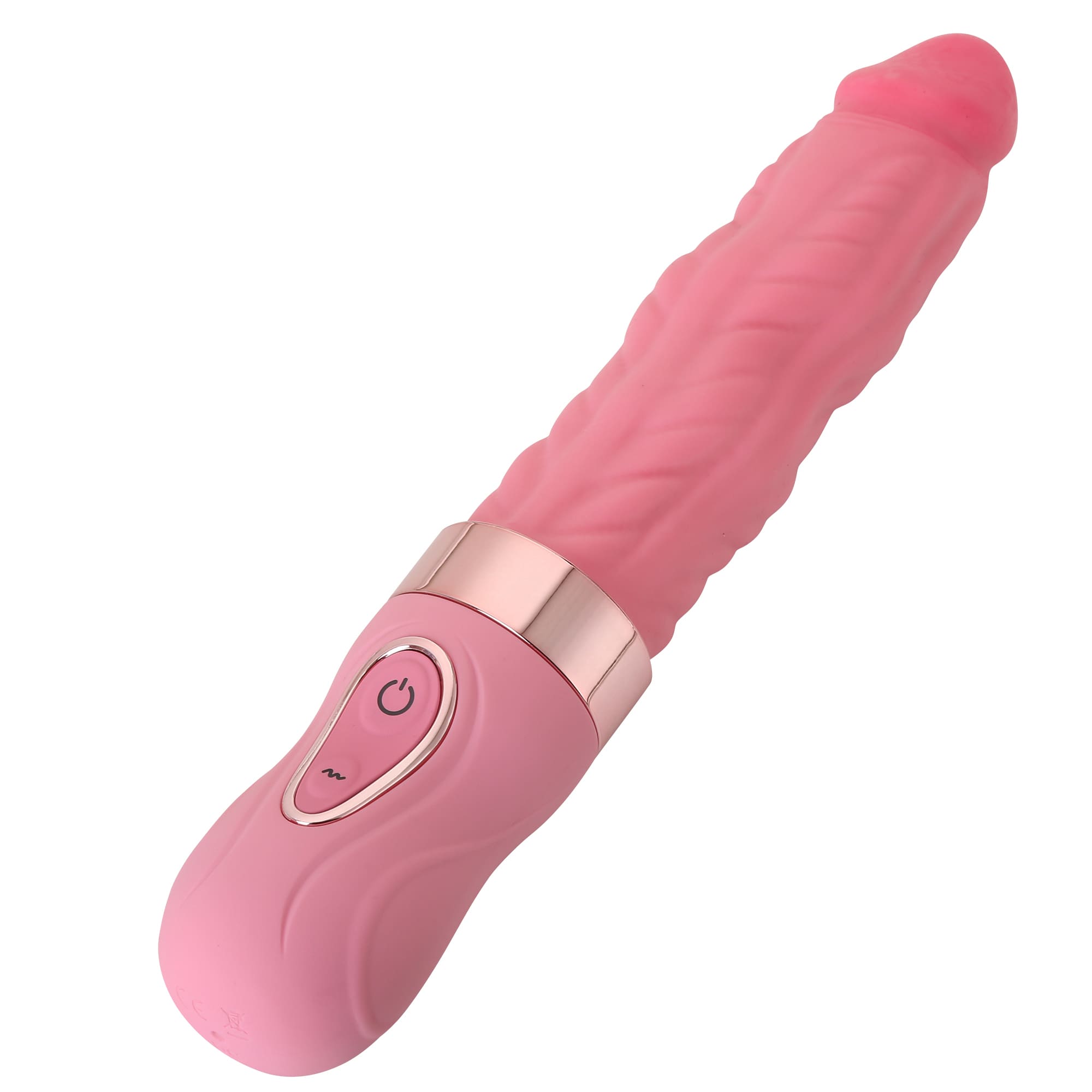 [HotSelling]CreamyWave 9.6 Inch Wiggle Ultra Vibration Dildo Massager – Ultrasonic-Powerful Vibrating Dildo & Wiggling Motion