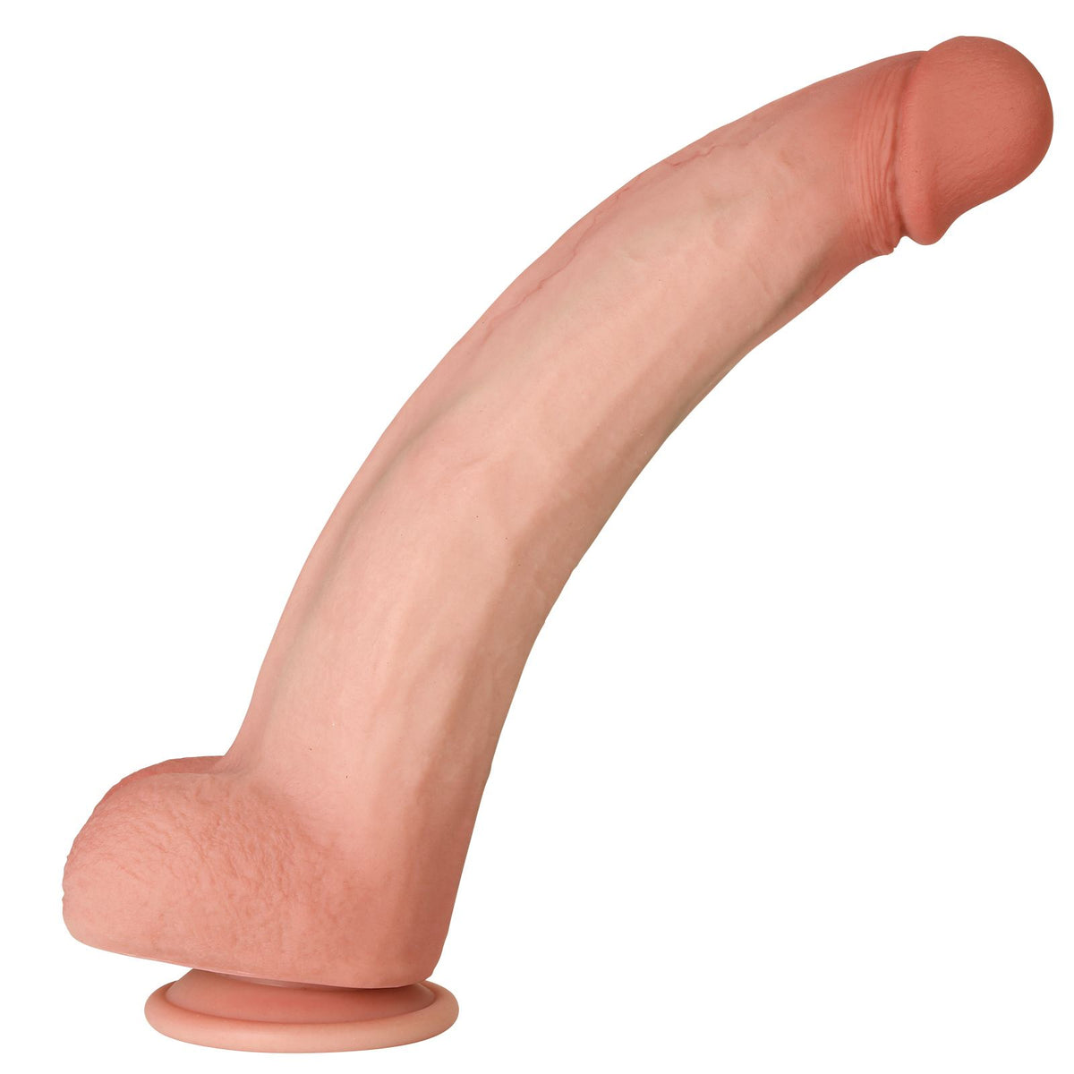 Miguel 12 Inch Ultra Realistic Skin Silicone Long Dildo