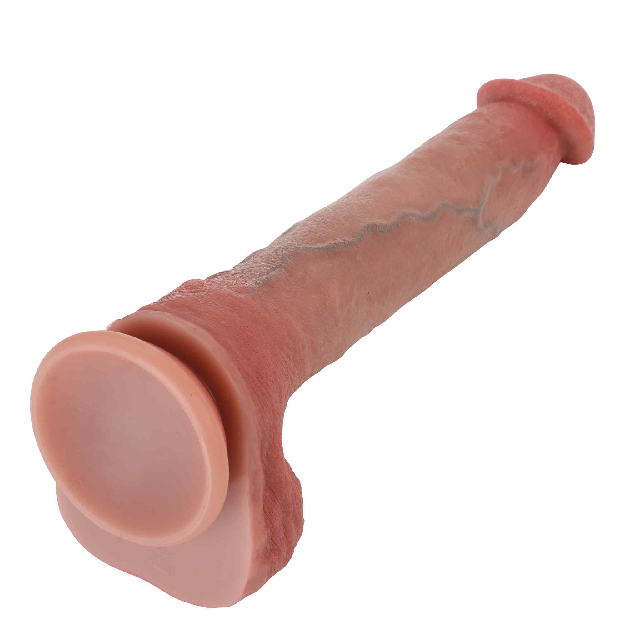 Jeff 10 inch Thrusting Dildo Powerful Vibration With Remote Control
