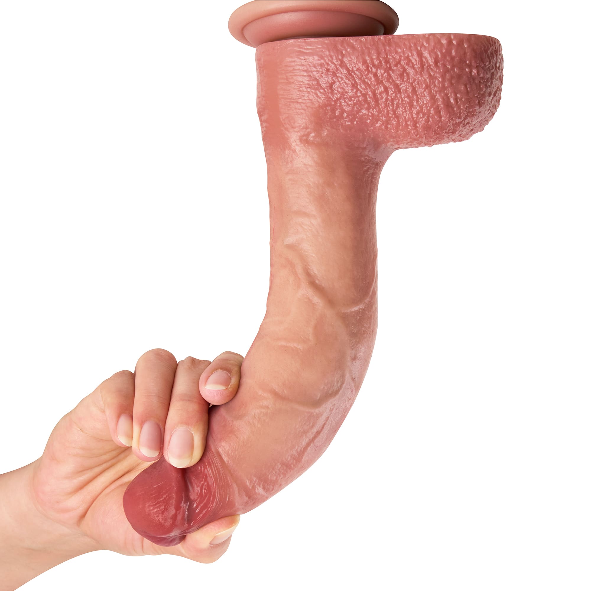 Rex 9 inch Real Feel Realistic Dildo & Soft Glan Realism Penetration