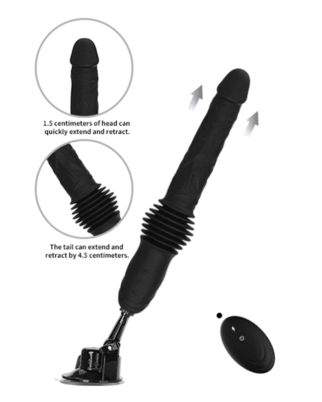 RidingX®Ultra Sex Machine 11 inch Thrusting Dildo With Remote Control