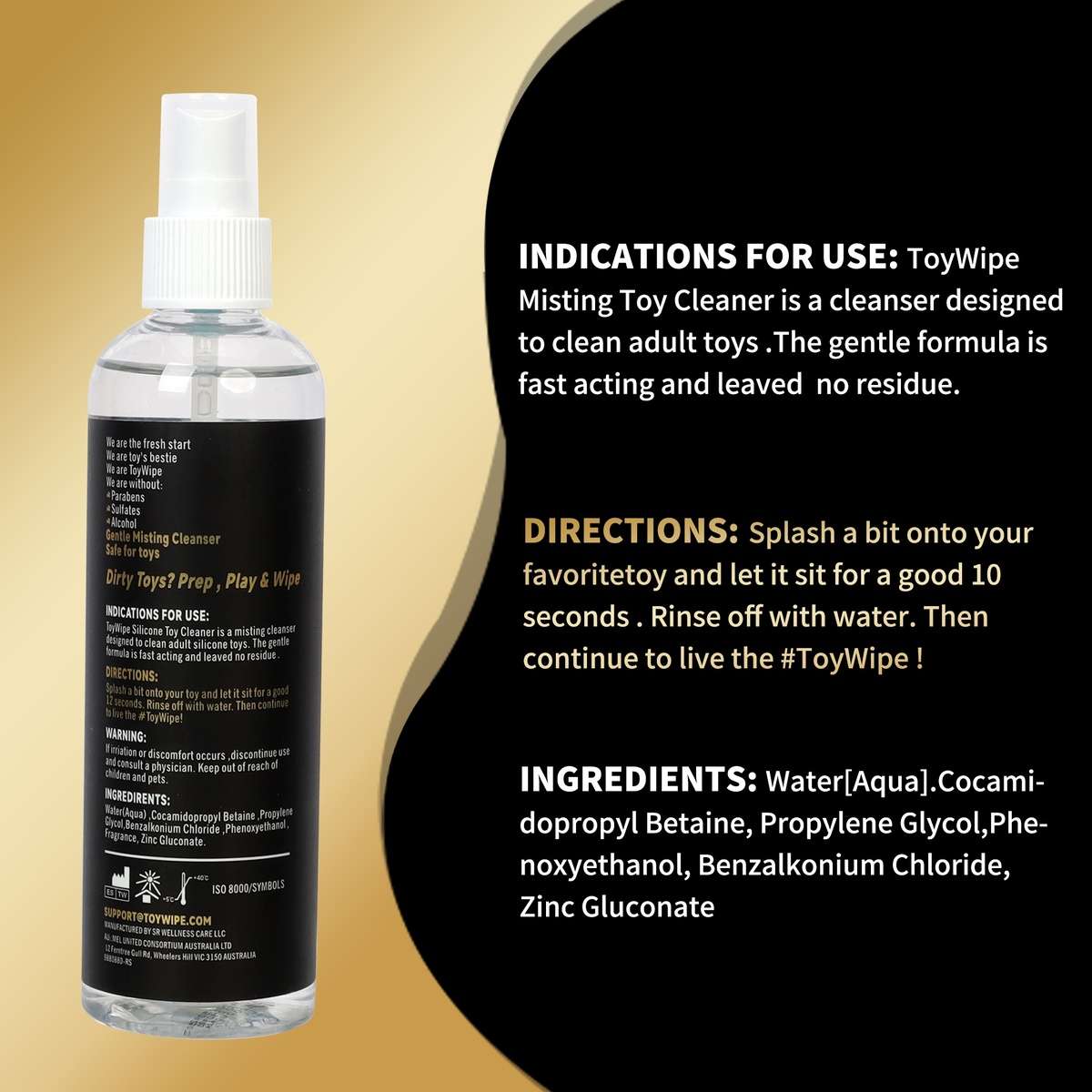 Silicone Sex Toy Cleaner Dildo Misting Cleaner Silicone Dildo Toy Cleaning