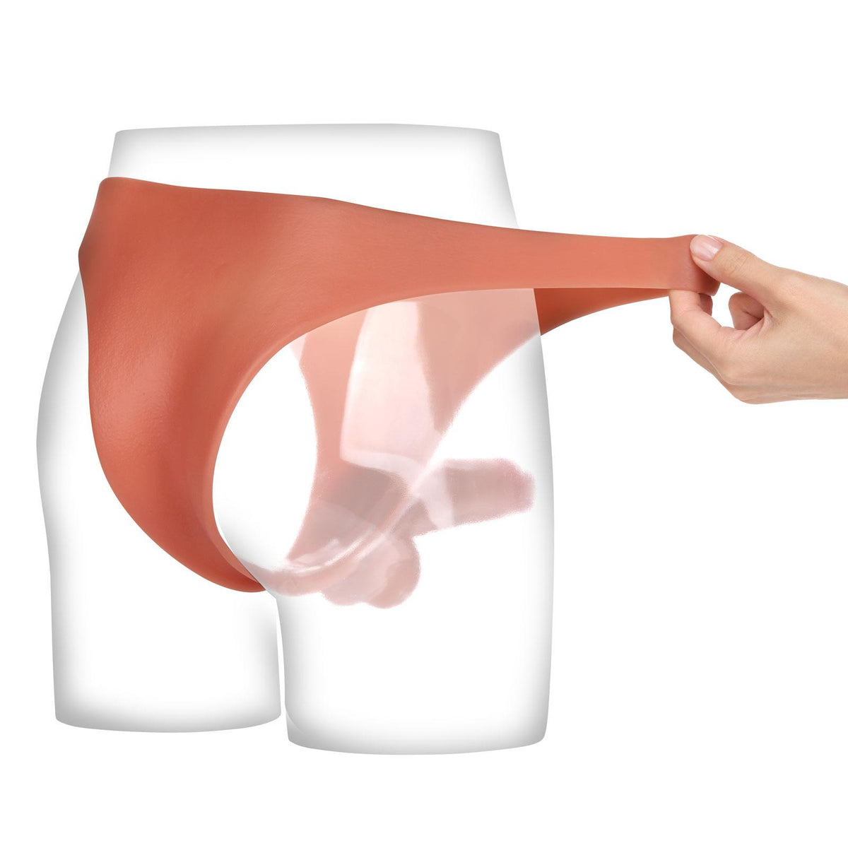 Lewis 6 inch Realistic Strap On Dildo Lifelike Solid Dildo