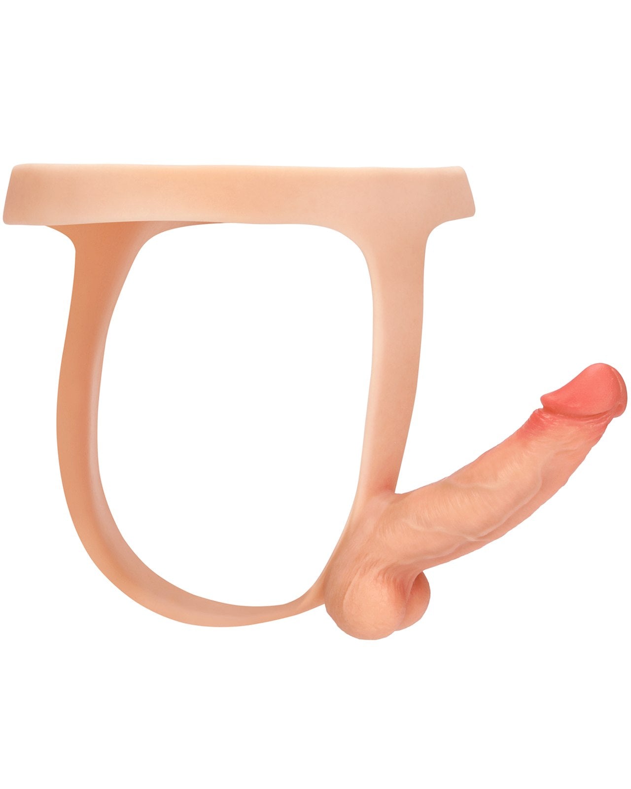 Teddy 6 inch Realistic Strap-On Dildo Flexible Wearable Dildo Looks Real Feels Real