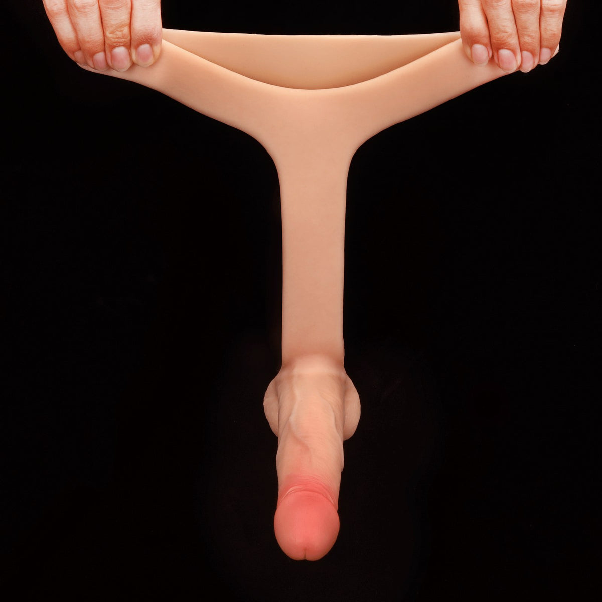 Teddy 6 inch Realistic Strap-On Dildo Flexible Wearable Dildo Looks Real Feels Real