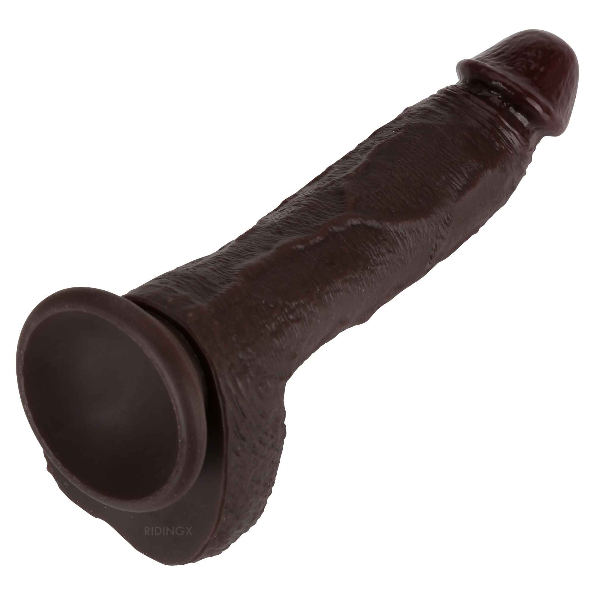 Squirtle 8 inch Squirting Cumming Real Feel Sliding Skin Black