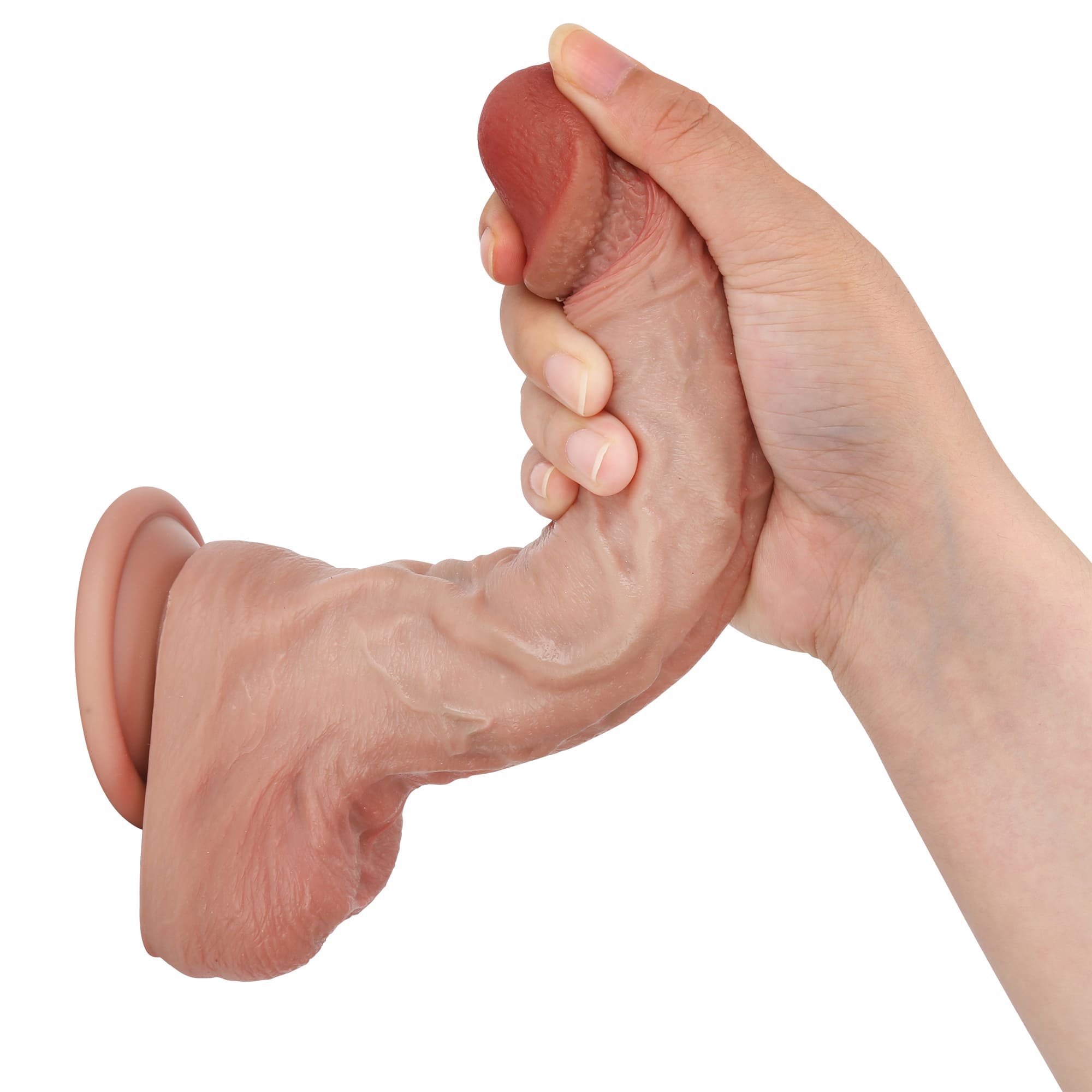 Sweety 8 inch Realistic Dildo Super Realistic Skin RealLike Soft Glan